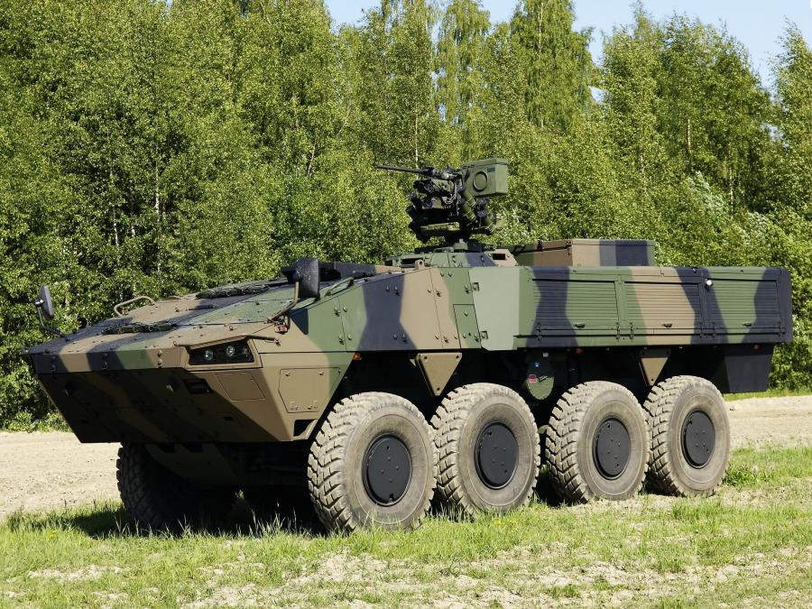 Patria AMV 8x8 with Kongsberg Protector 2010 года  (фото 3 из 3)